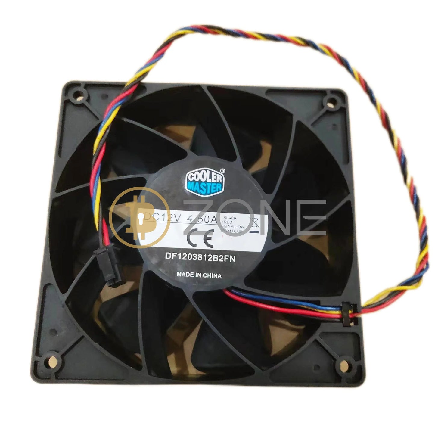Offical DF1203812BFN 12CM DC12V 4.5A 4PIN 7000RPM Cooling Fan For Avalon 1066 1126 1166 1246 Miner Fan Cooler