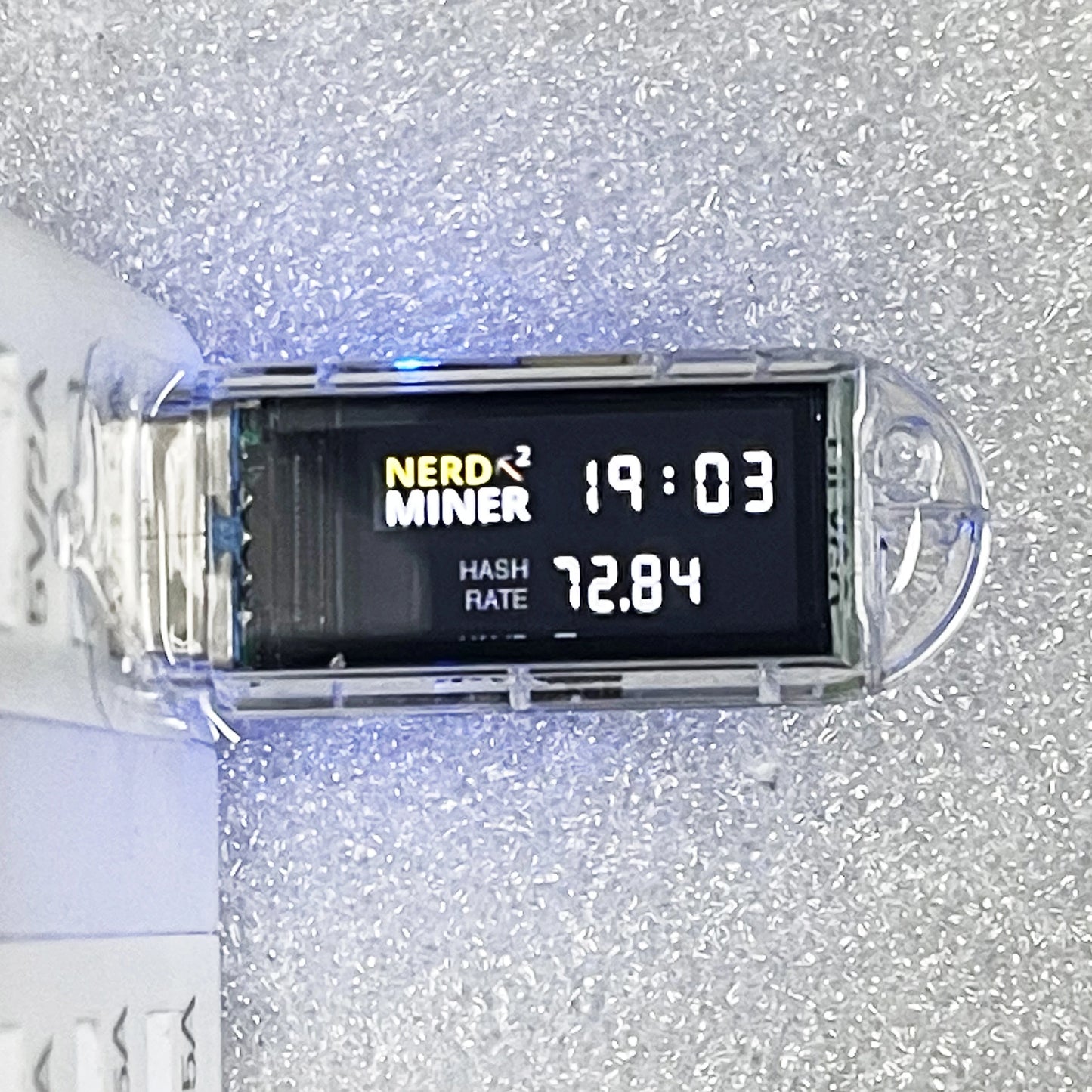 Bitcoin Miner NerdMiner V2 73KH/S Small USB BTC Crypto Miner Solo Lottery Miner With Mini Display Same With Luckyminer LV03