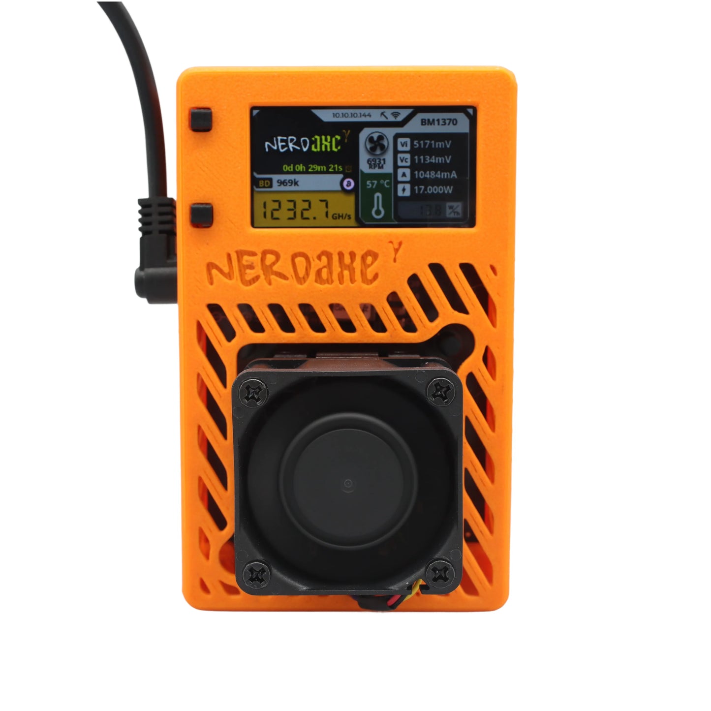 Bitaxe Nerdaxe Gamma 601 1.2th/s 18W Open Source Bitcoin Miner With Power Supply